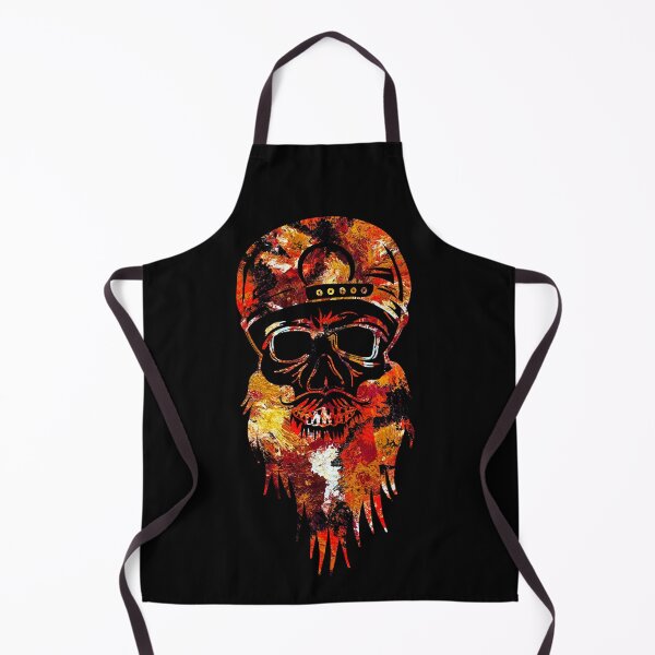 Item preview, The crying volcano crazy beard hat skull designed and sold by TitaCris.