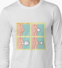 Sequential Fart comic Long Sleeve T-Shirt