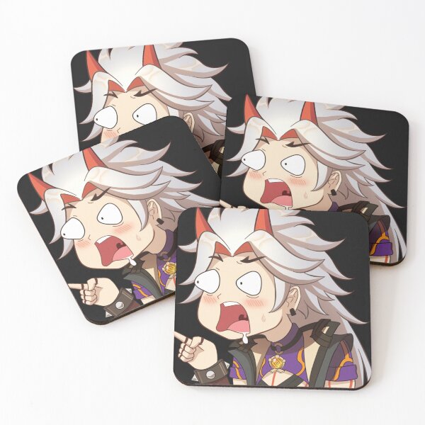 Item preview, Arataki Itto Shocked Premium Scoop designed and sold by GeorgeFatula1.