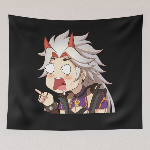 Item preview, Arataki Itto Shocked Premium Scoop designed and sold by GeorgeFatula1.