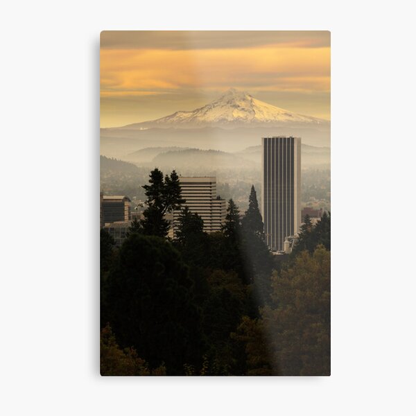The best Hood in Portland Metal Print