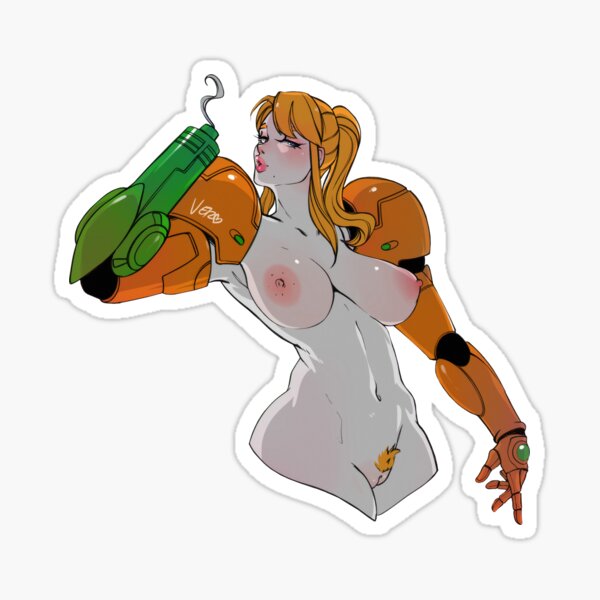 Samus Aran Pegatina