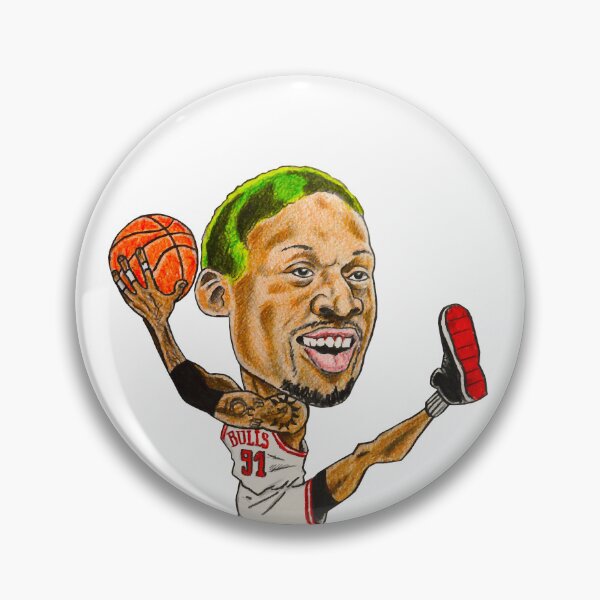 Artikelvorschau, Rodman-Karikatur entworfen und verkauft von NishaJanelle7.