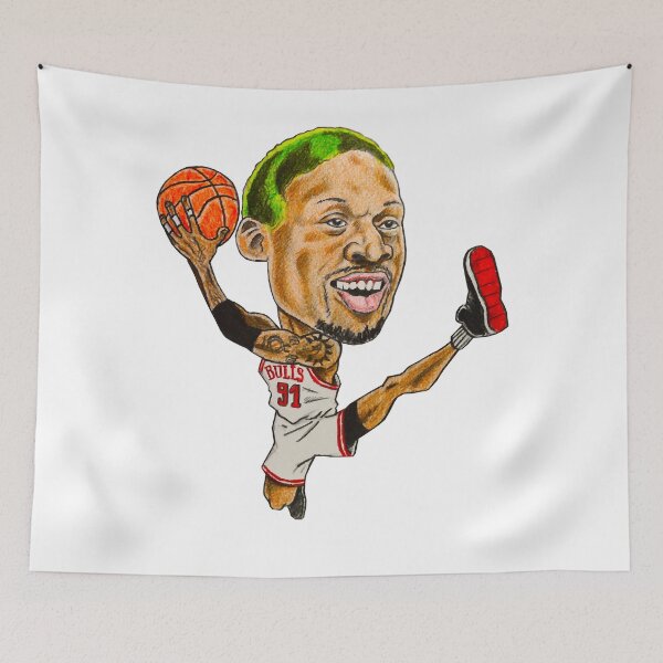 Item preview, Rodman Caricature designed and sold by NishaJanelle7.