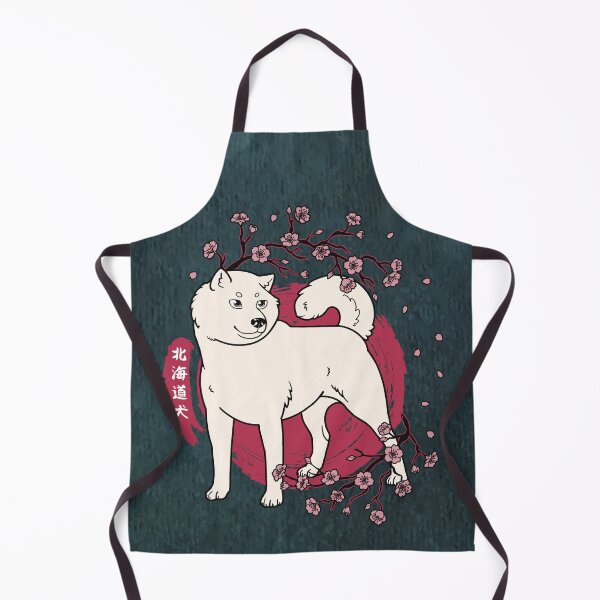 Item preview, White Hokkaido and Sakura Cherry Blossoms (All-Over Print) designed and sold by HokkaidoHANA.