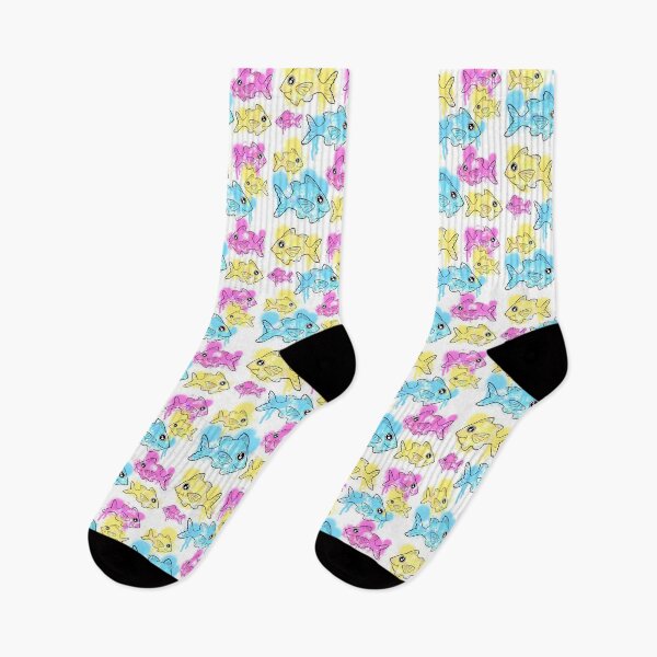 Item preview, Yellow, Pink And Blue Fish designed and sold by missmann.