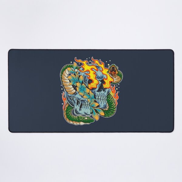 Item preview, Skulls Snakes and Flames! designed and sold by GamerGeekMedia.