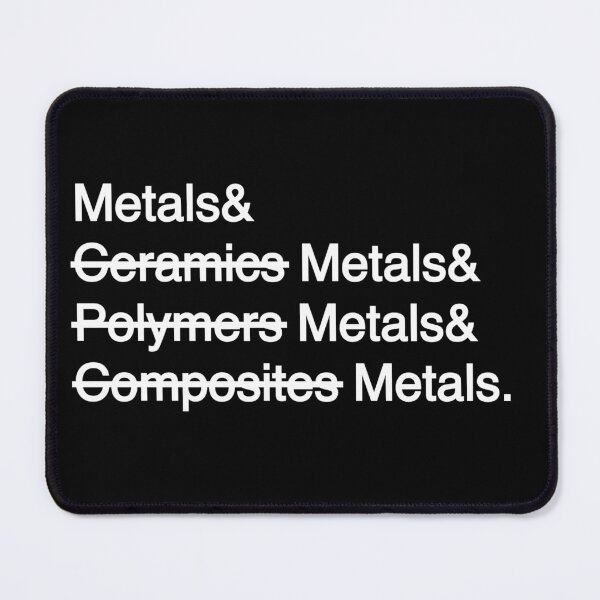 Item preview, Metals - White designed and sold by MSU-MSES.