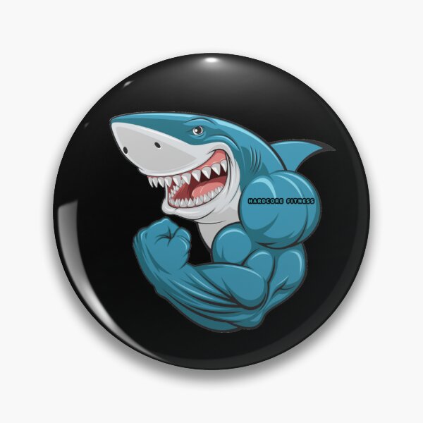 Item preview, Hardcore Fitness Shark designed and sold by ViejoWill.