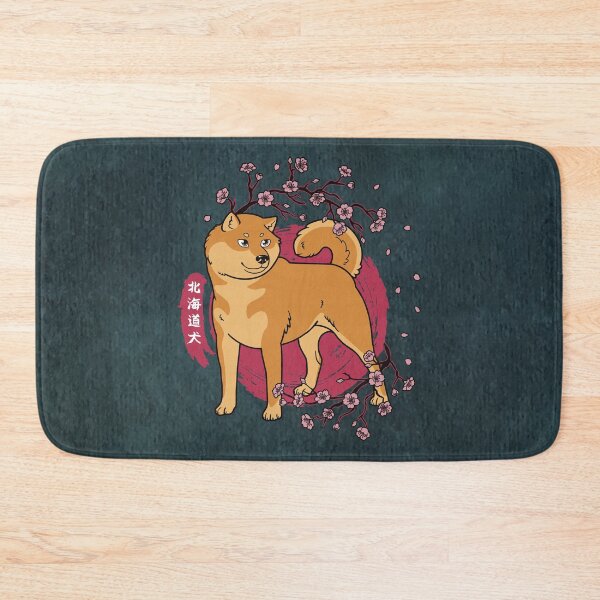 Item preview, Red Hokkaido and Sakura Cherry Blossoms (All-Over Print) designed and sold by HokkaidoHANA.