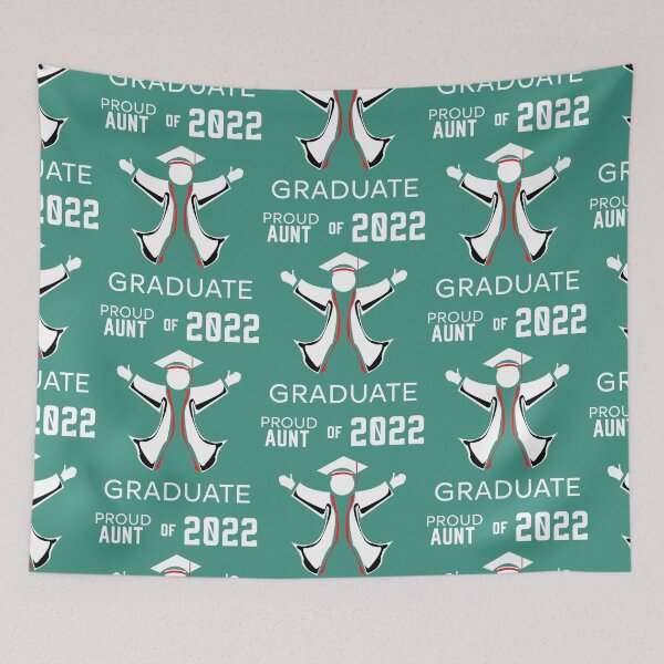 Item preview, Graduation Proud aunt of 2022 red R04 designed and sold by HCreatives.