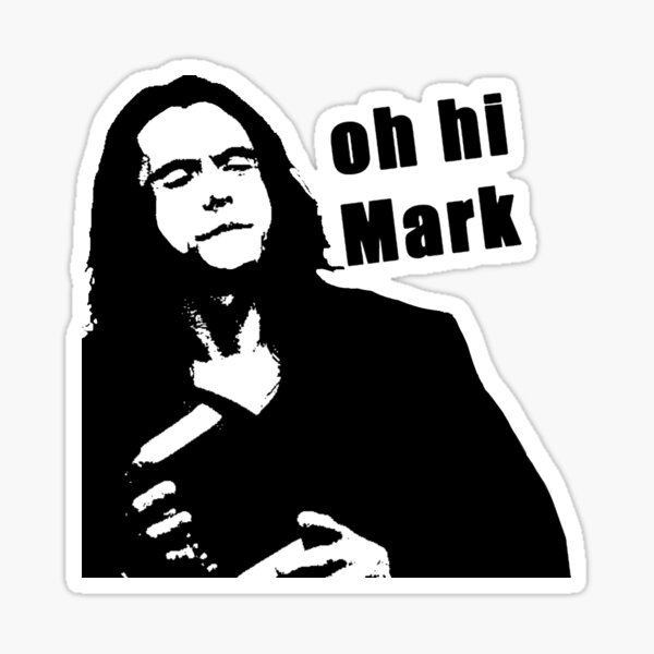 Tommy Wiseau Stickers for Sale