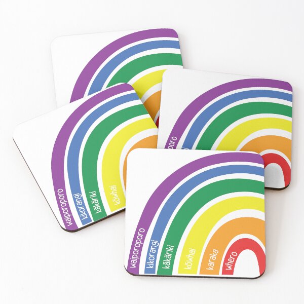 Item preview, Maori Te Reo Rainbow designed and sold by LilybugDesign.