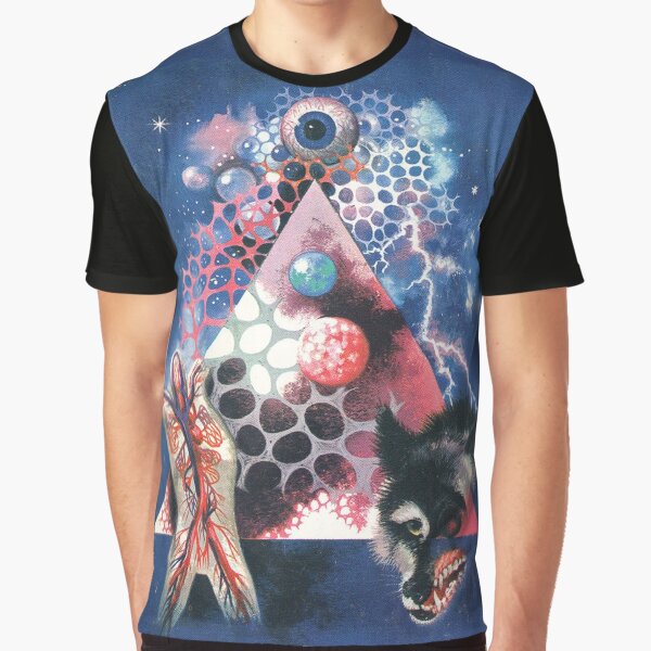 Wolf Eye Triangle Graphic T-Shirt