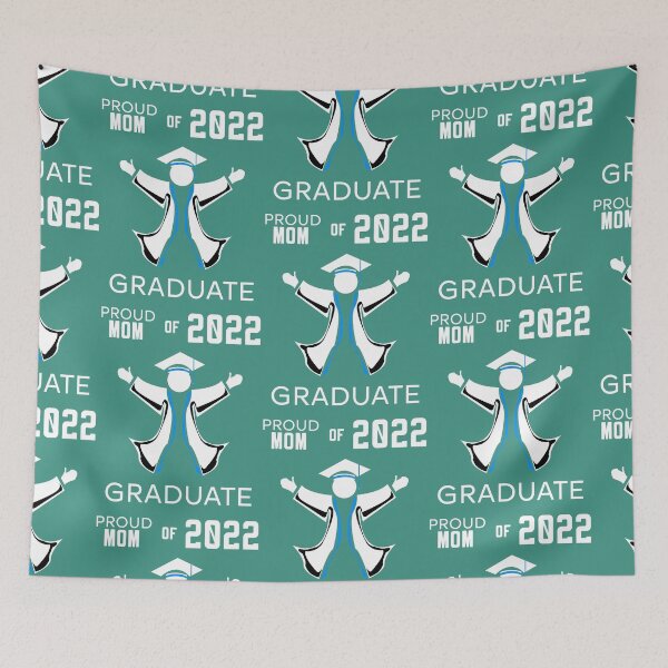 Item preview, Graduation Proud mom of 2022 blue B02 designed and sold by HCreatives.