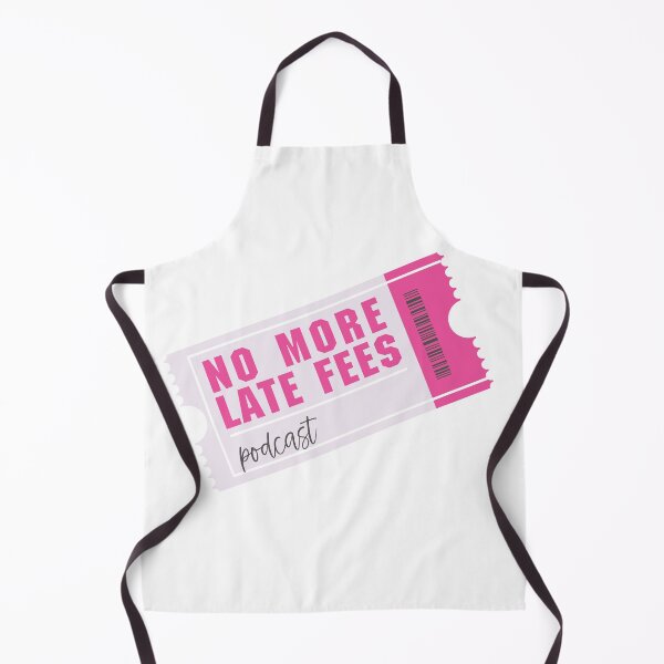 Item preview, No More Late Fees Podcast Inverted Logo designed and sold by NoMoreLateFees.