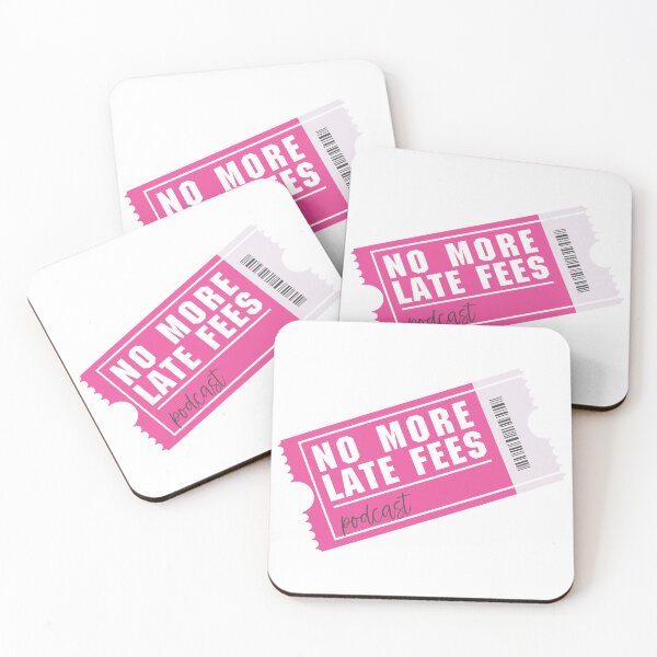 Item preview, No More Late Fees Podcast Logo designed and sold by NoMoreLateFees.