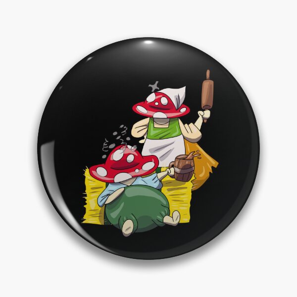Item preview, Mushroom Peasant Bicker designed and sold by MeddyChollia.
