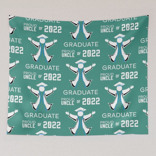 Item preview, Graduation Proud uncle of 2022 blue B06 designed and sold by HCreatives.