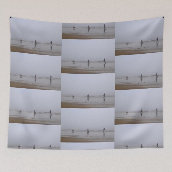Item preview, Shadowy figures in the mist..Lyme Dorset UK designed and sold by lynn carter.