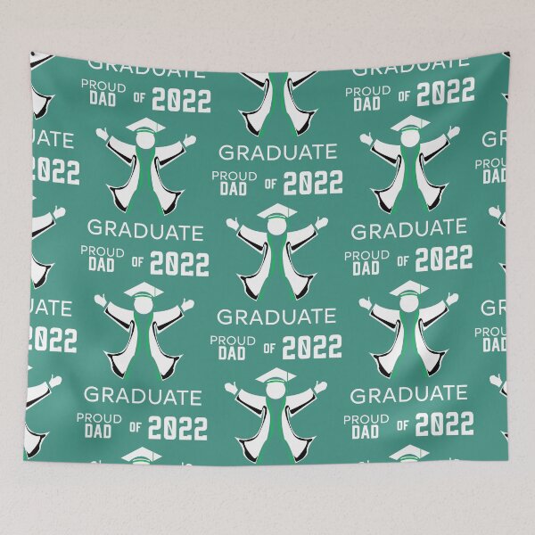 Item preview, Graduation Proud dad of 2022 green G03 designed and sold by HCreatives.