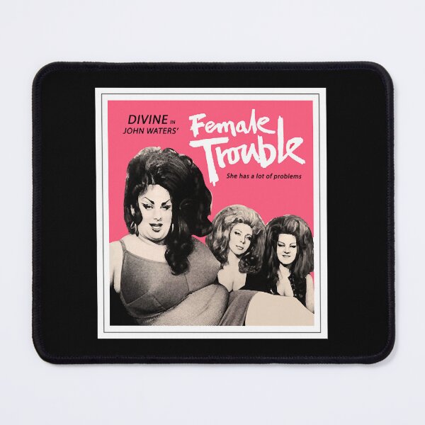 Item preview, Female Trouble Divine - John Waters Bizarre Cult Movie Classic T-Shirt designed and sold by Erushh1120.
