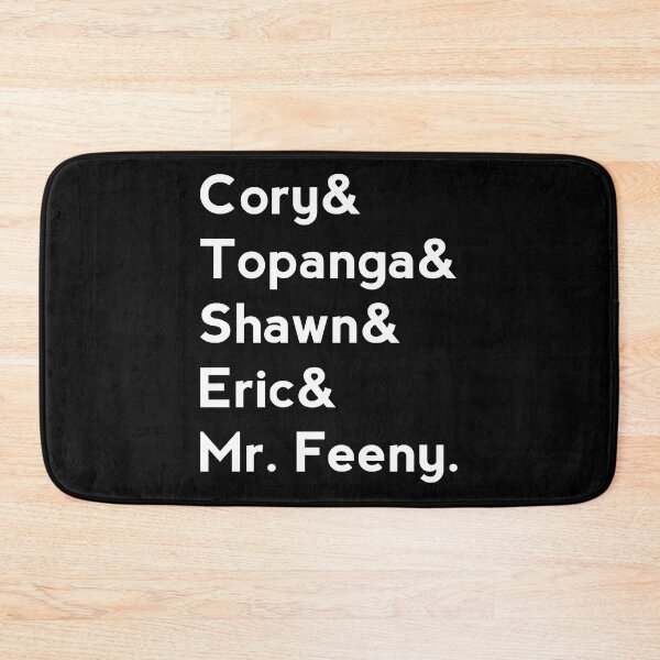 Item preview, Boy Meets World Names and Ampersand  Essential T-Shirt designed and sold by Erushh1120.
