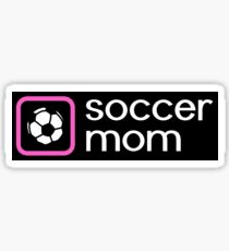 Soccer Mom (Pink) Sticker