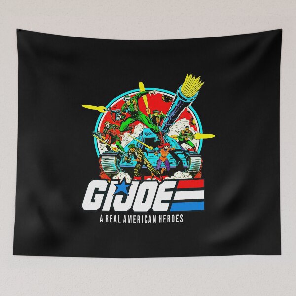 Aperçu de l'œuvre T-shirt vintage actif G.I. Joe Real American Heroes créée et vendue par Erushh1120.