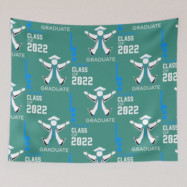 Item preview, Senior Class Graduation of 2022 blue designed and sold by HCreatives.