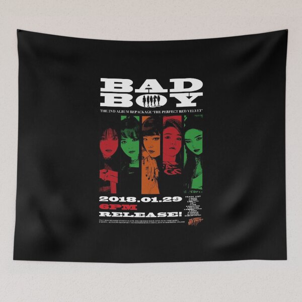 Item preview, Bad Boy Red Velvet Poster designed and sold by Erushh1120.
