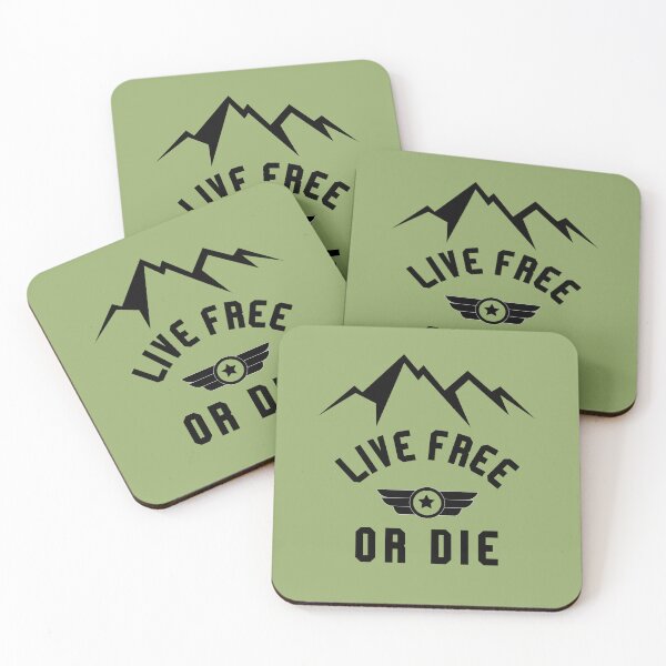 Item preview, Live Free or Die designed and sold by Blended Designs ⭐⭐⭐⭐⭐.