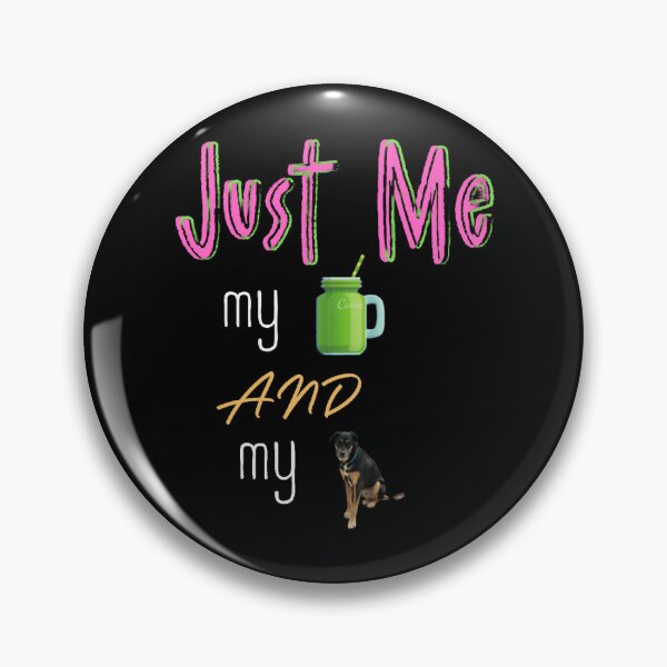 Item preview, Just me, my celery juice, and my dog  designed and sold by Rickie-Marsh.
