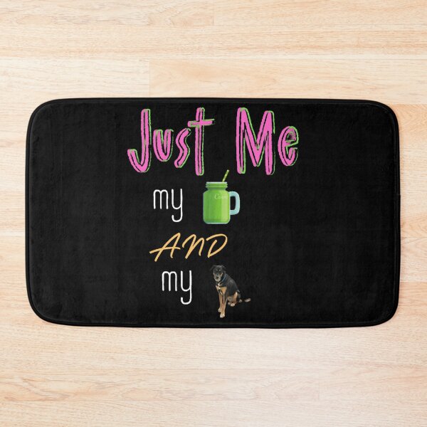 Item preview, Just me, my celery juice, and my dog  designed and sold by Rickie-Marsh.
