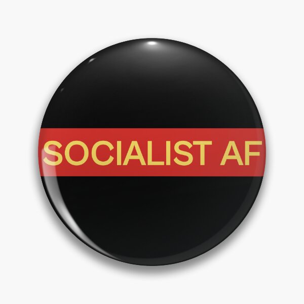 Item preview, Socialist AF - Leftism Political Affiliation designed and sold by Picket Club.