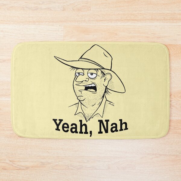 Item preview, Yeah, Nah designed and sold by Jed Dunstan.