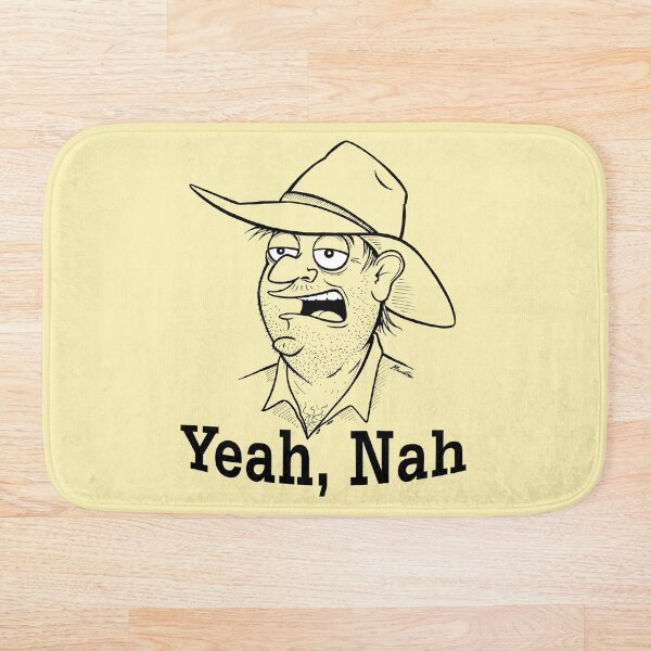 Item preview, Yeah, Nah designed and sold by Jed Dunstan.