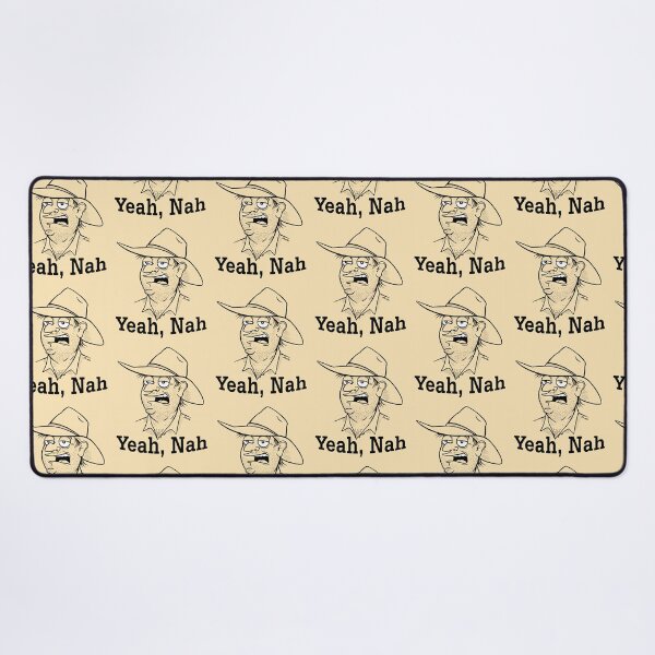 Item preview, Yeah, Nah designed and sold by Jed Dunstan.