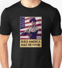 Patriotic Vintage Welder Unisex T-Shirt