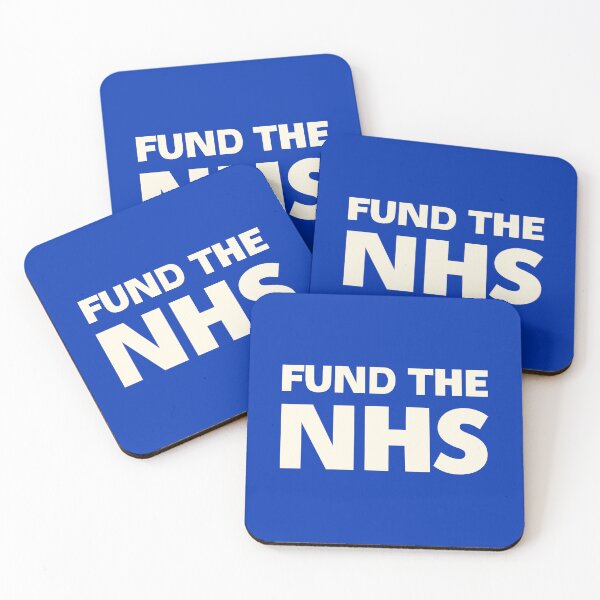 Item preview, Fund The NHS - UK Politics designed and sold by Picket Club.