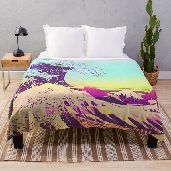 Artikelvorschau, Ästhetische Retro Vaporwave Große Welle vor Kanagawa entworfen und verkauft von ind3finite.