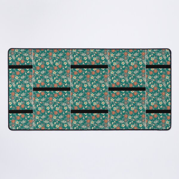 Item preview, Floral Green with Red Flower Batik Pattern Sleeveless Top designed and sold by WestandPineP.