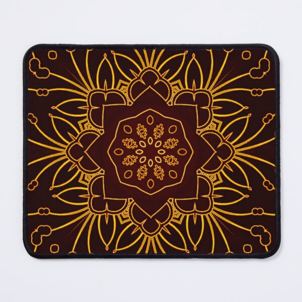 Item preview, Pistil and flower batik Pattern, floral art pattern with Luxury brown style designed and sold by WestandPineP.