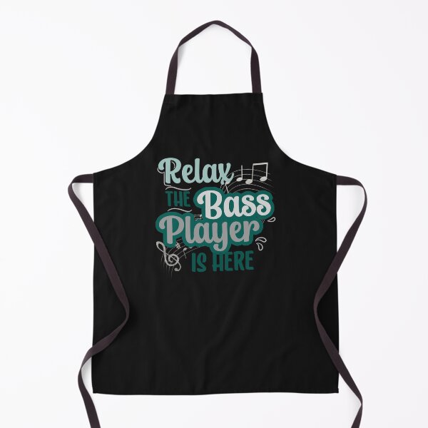 Item preview, Relax The Bass Player Is Here designed and sold by edwinvisuals.