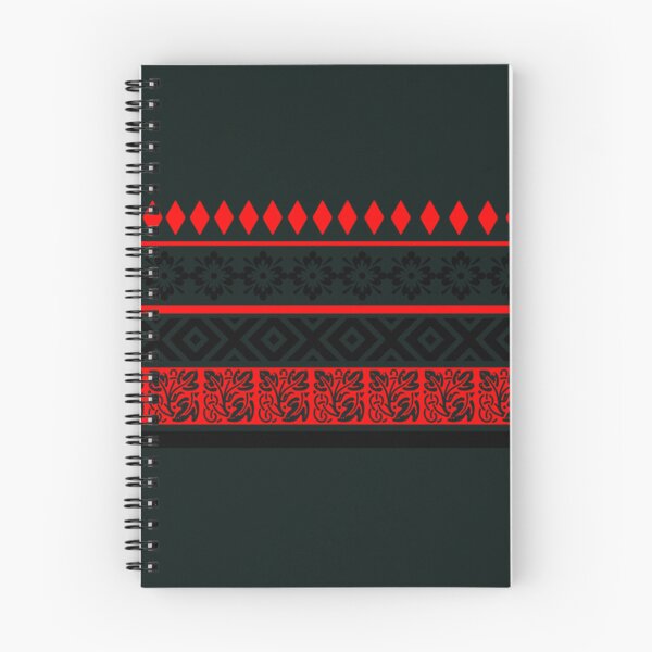 Item preview, red flower batik   s   designed and sold by WestandPineP.