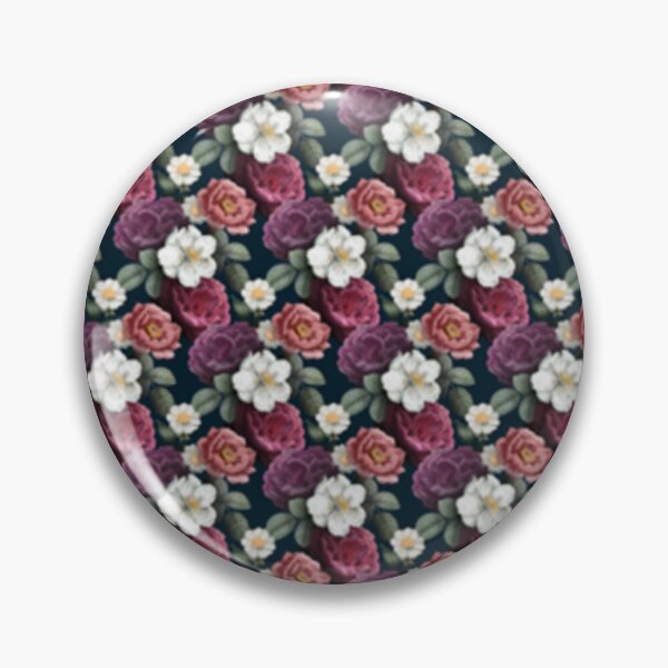 Item preview, Romantic Purple Floral Batik Pattern    designed and sold by WestandPineP.