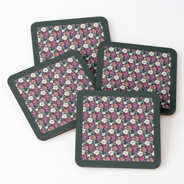 Item preview, Romantic Purple Floral Batik Pattern    designed and sold by WestandPineP.