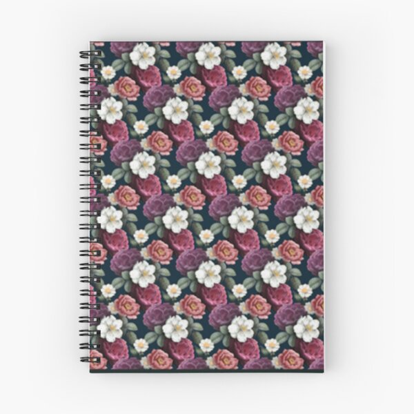 Item preview, Romantic Purple Floral Batik Pattern    designed and sold by WestandPineP.