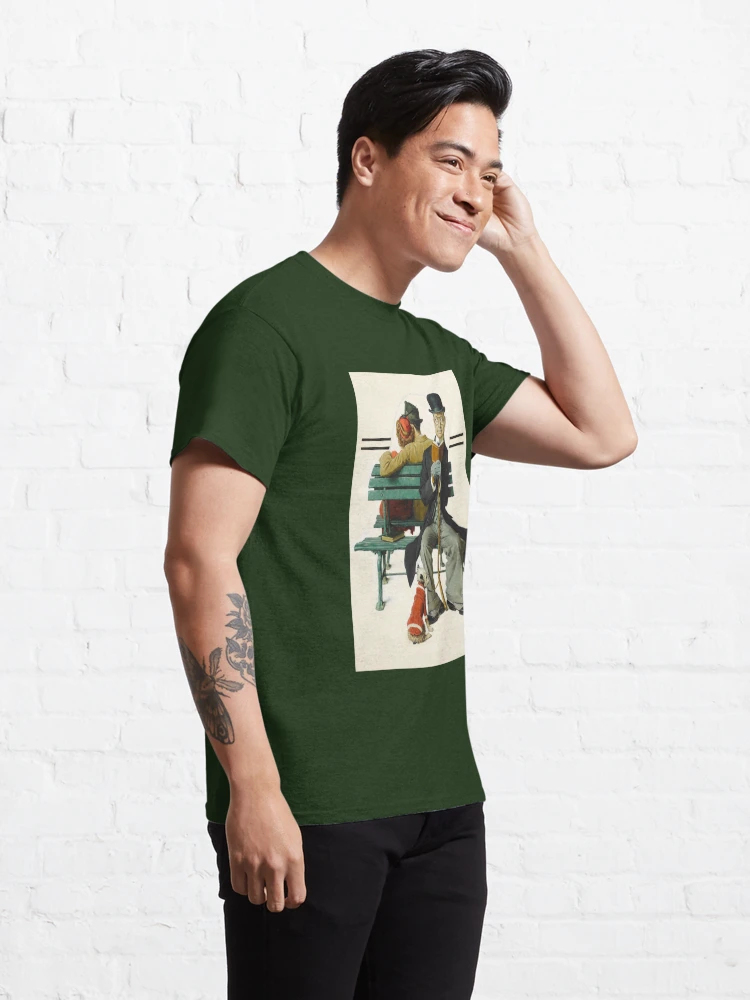 For Mens Womens Norman Rockwell Paintings Gifts Movie Fan Essential  T-Shirt for Sale by RickeyKoss