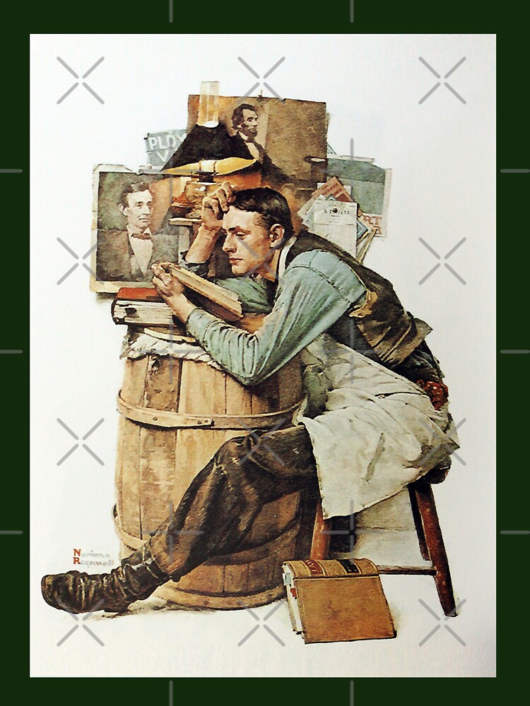 For Mens Womens Norman Rockwell Paintings Gifts Movie Fan